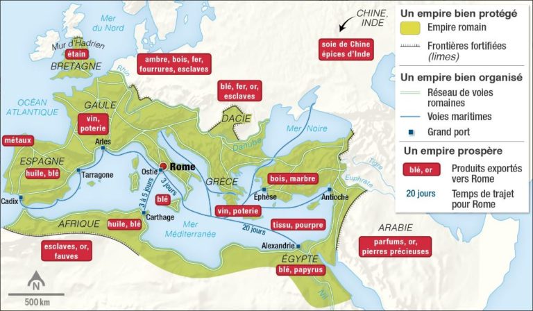 6H7 - Conquêtes, Paix Romaine Et Romanisation - La Classe D'histoire ...